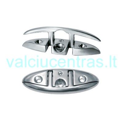 Nerūdijančio plieno atlenkiama klampė 